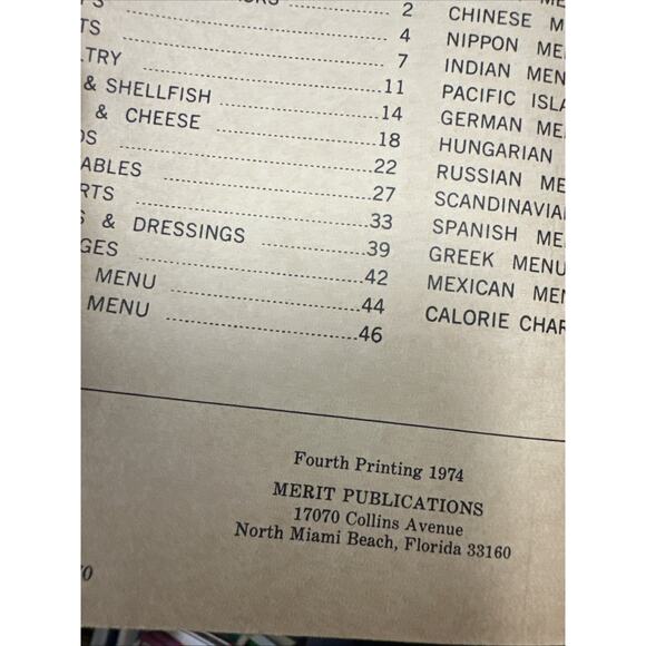 Gourmet Diet Cookbook Calorie Counter November 1974 - Picture 5 of 6